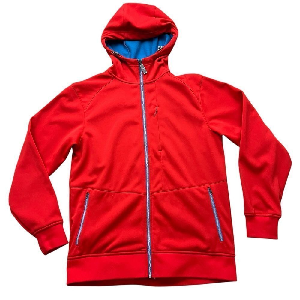 Sims snowboarding performance fishing hooded sweatshirt men's L